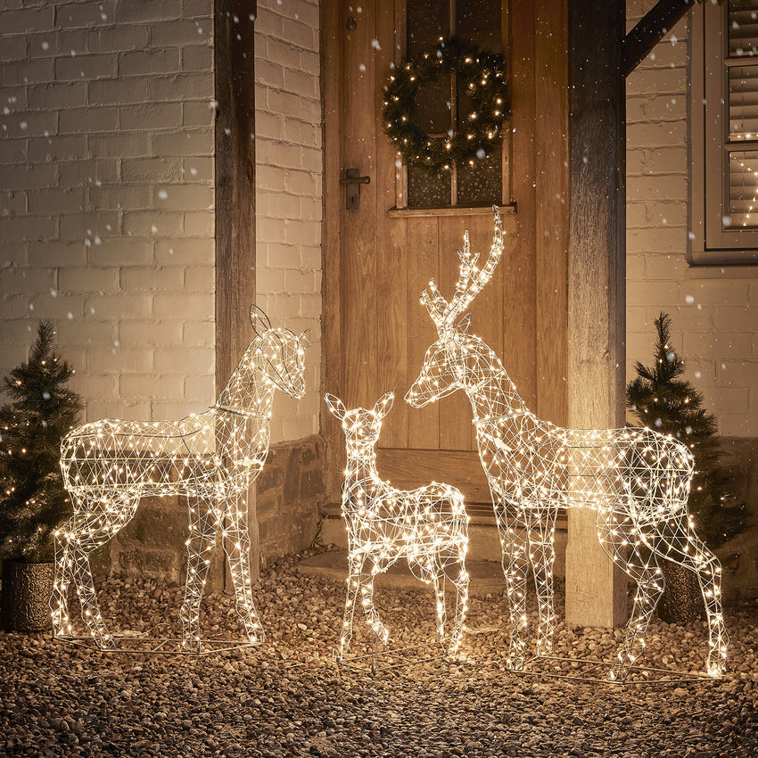 "Duchy" Bicolor-LED-Rentiere