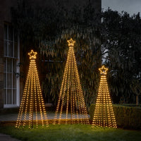 Lichterbäume Außen