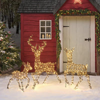 "Studley" Rattan-LED-Rentiere