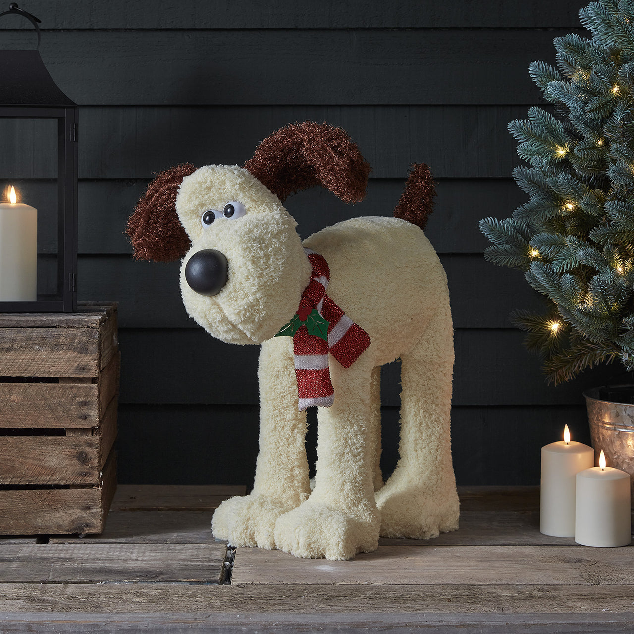 Wallace and Gromit™ Hund LED Figur außen