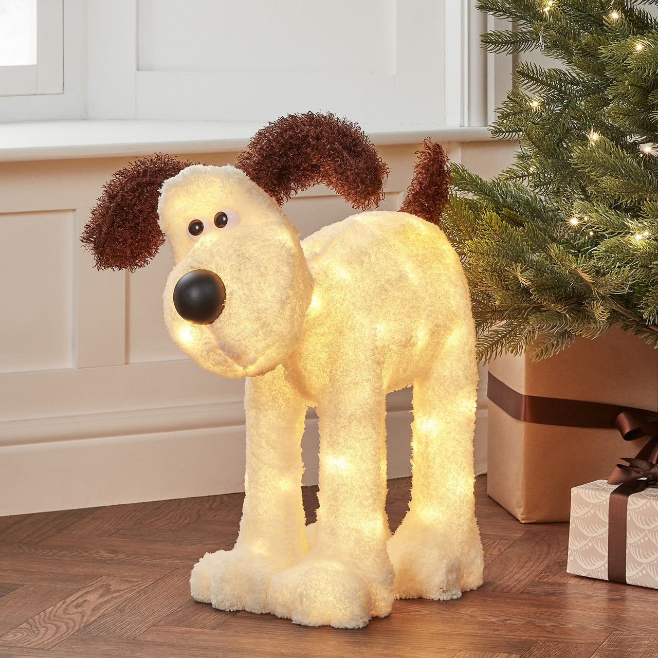 Wallace and Gromit™ Hund LED Figur außen