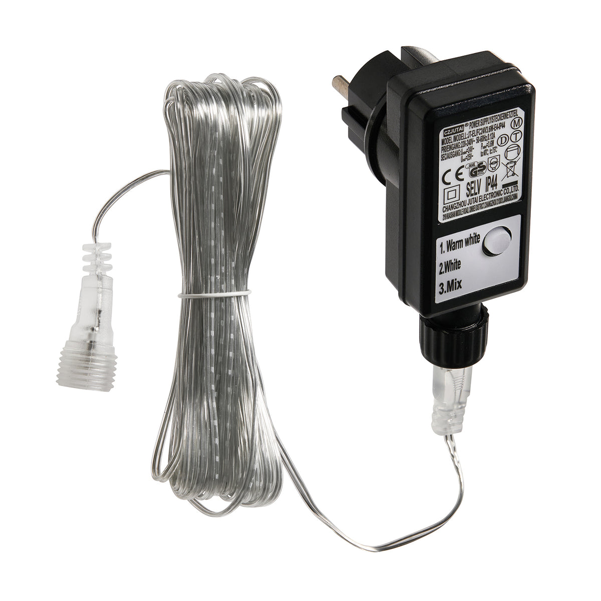 Ersatz-Transformator 24 V 3,6 W mit Timer für Bicolor LED-Rentiere und Figuren