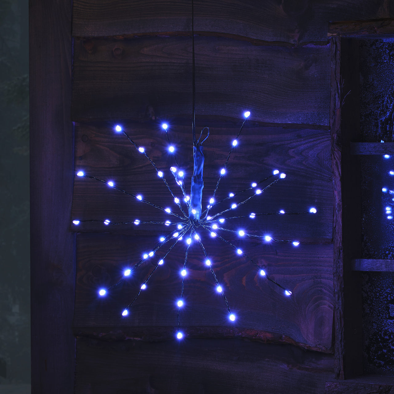 36cm LED Starburst Weihnachtsdeko außen mit Farbauswahl