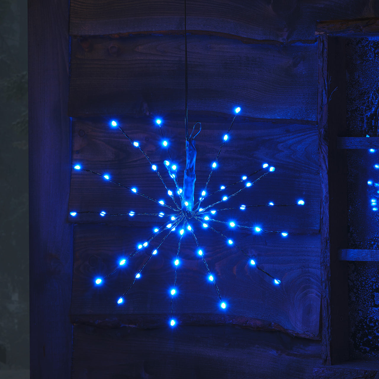 36cm LED Starburst Weihnachtsdeko außen mit Farbauswahl