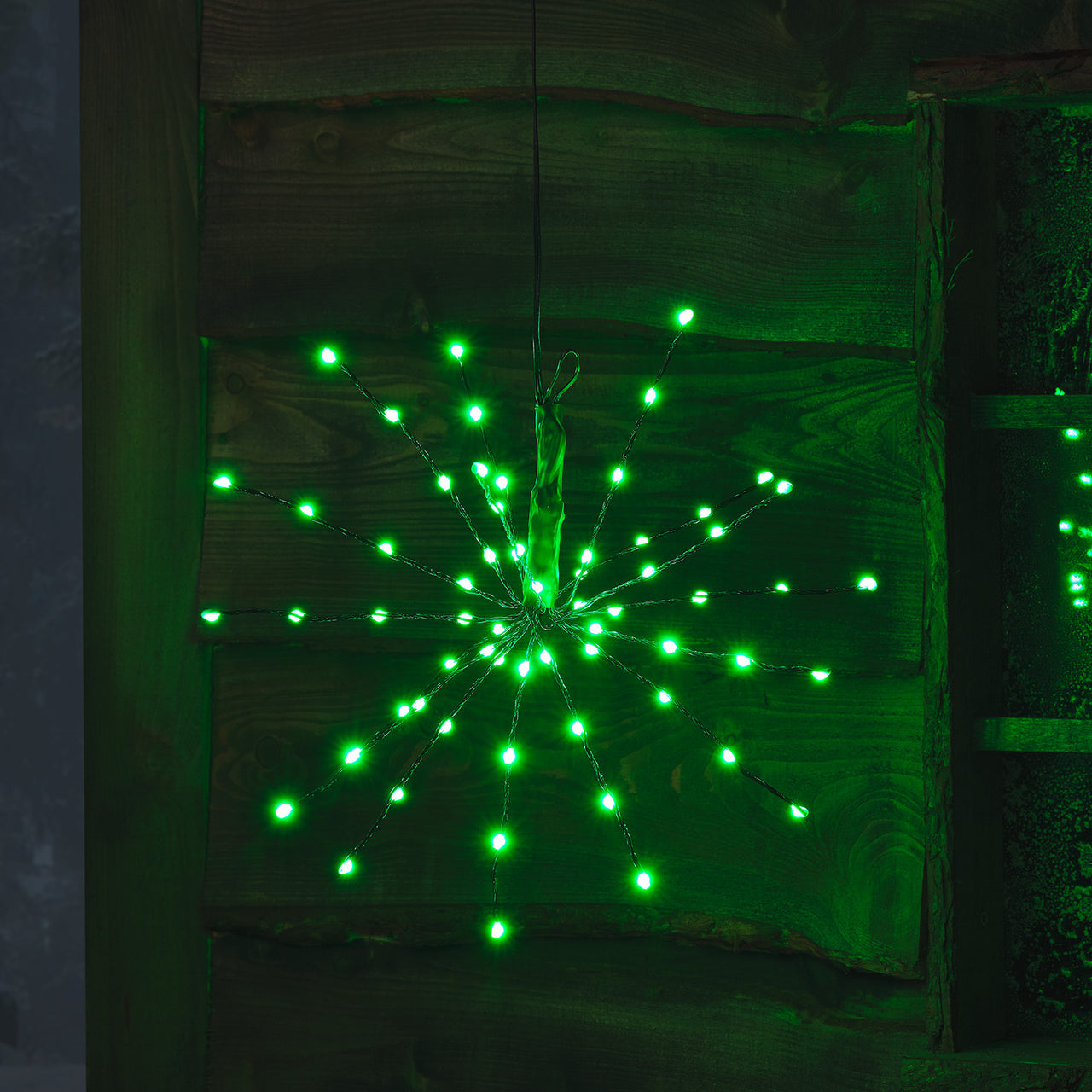 36cm LED Starburst Weihnachtsdeko außen mit Farbauswahl