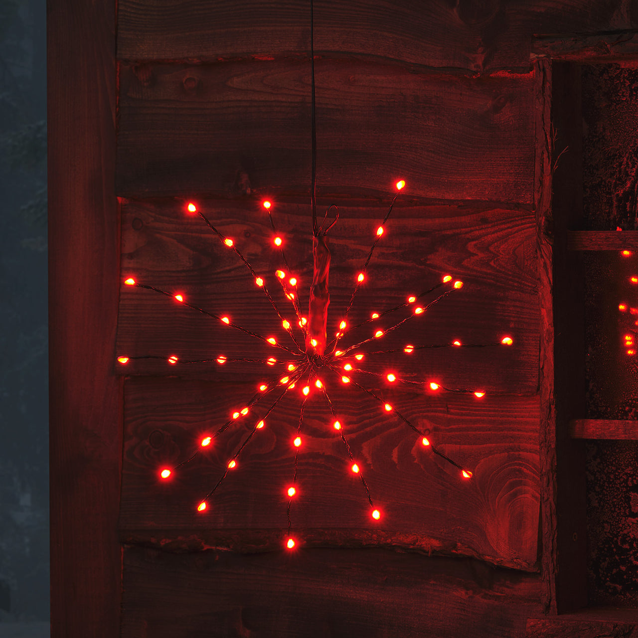 36cm LED Starburst Weihnachtsdeko außen mit Farbauswahl