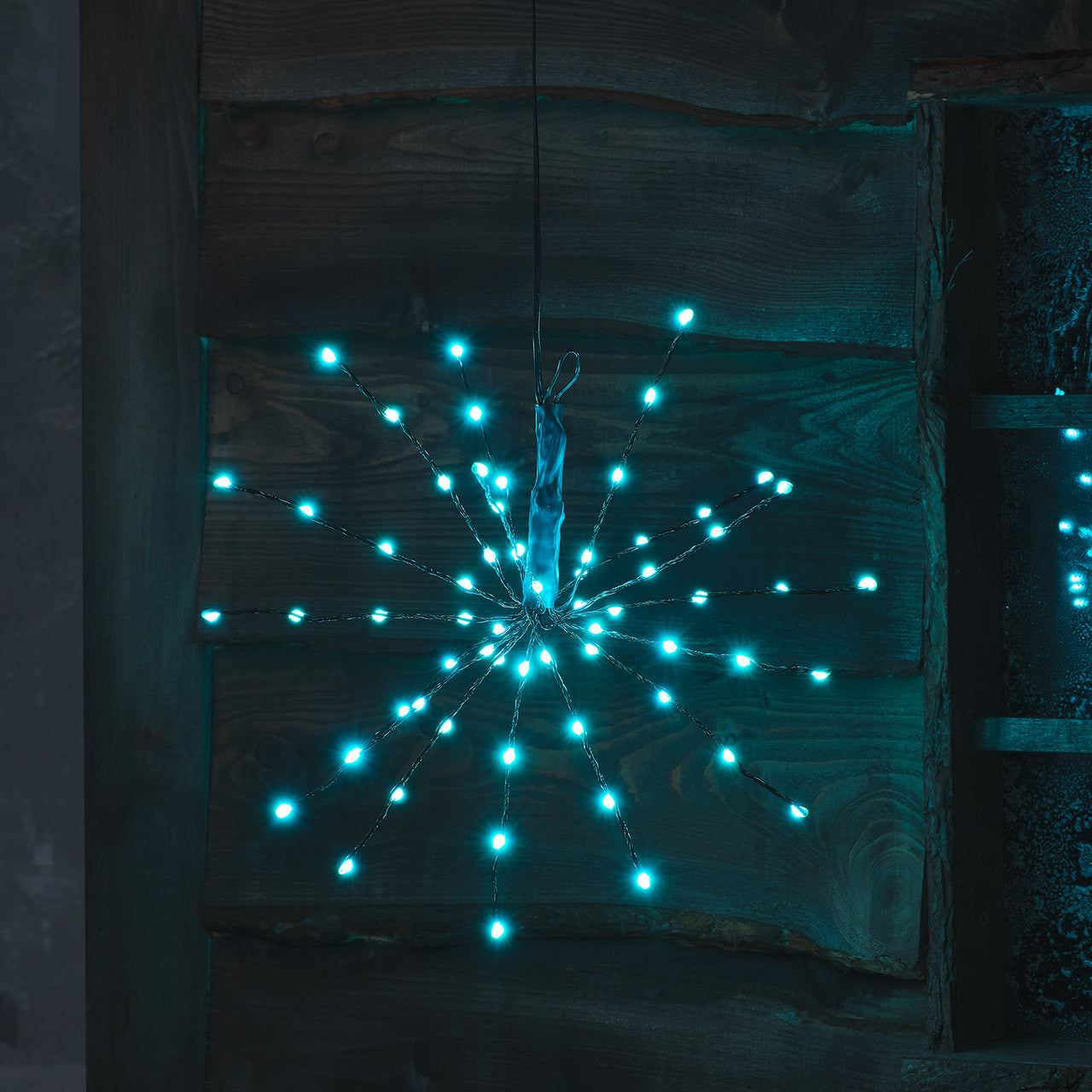 36cm LED Starburst Weihnachtsdeko außen mit Farbauswahl
