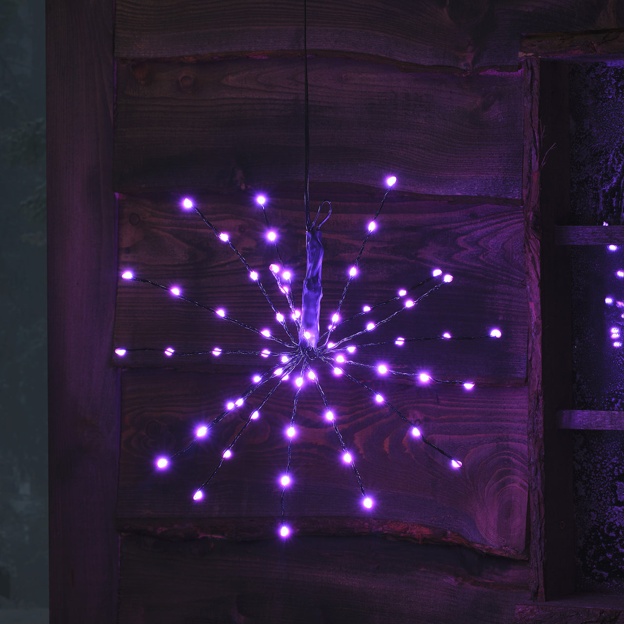36cm LED Starburst Weihnachtsdeko außen mit Farbauswahl