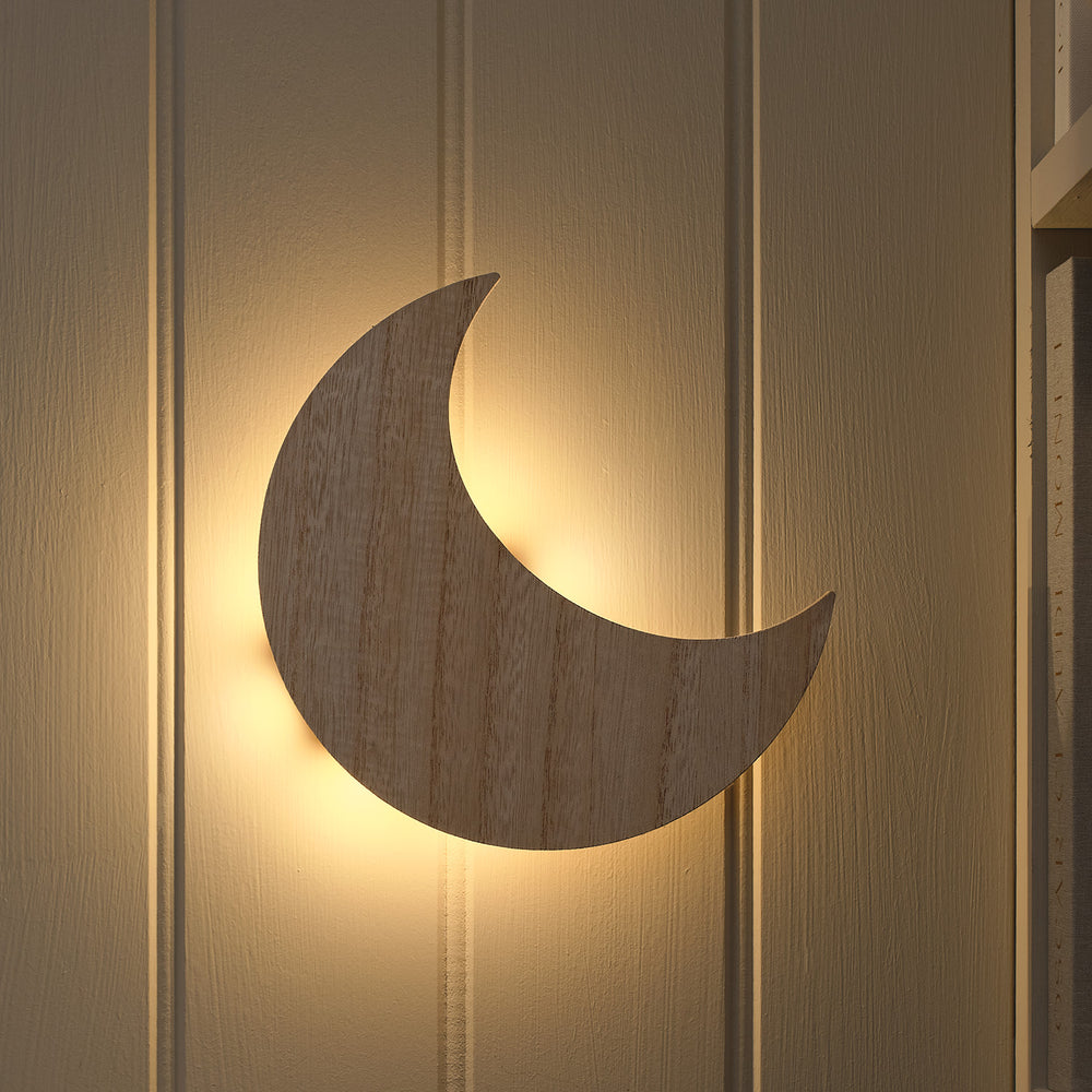 Mond Wandlicht fürs Kinderzimmer mit Fernbedienung & Timer