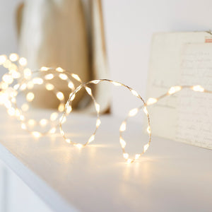 20m Bicolor Micro LED Lichterkette Weihnachtsbaumbeleuchtung
