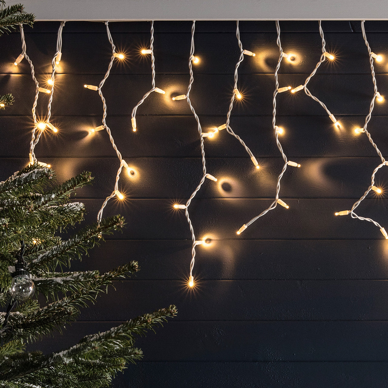Pro Connect 2m 100er LED Eiszapfen-Lichterkette IP67