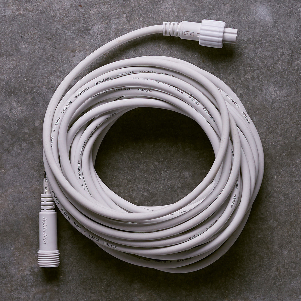 Pro Connect IP67 5m Verlängerungskabel weiß