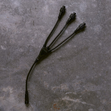 Pro Connect IP67 3 Wege Verbindungskabel schwarz