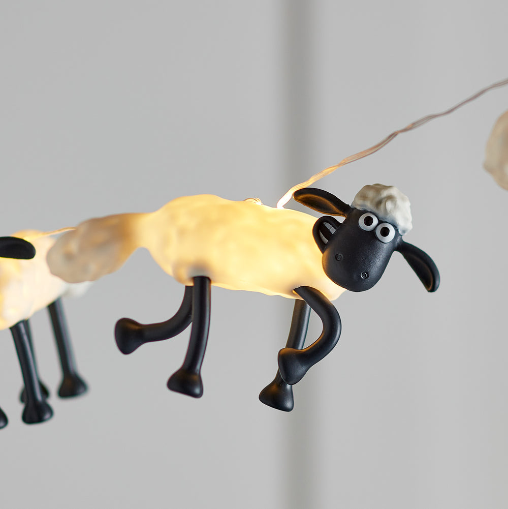 Shaun the Sheep™ 8er Lichterkette mit Fernbedienung