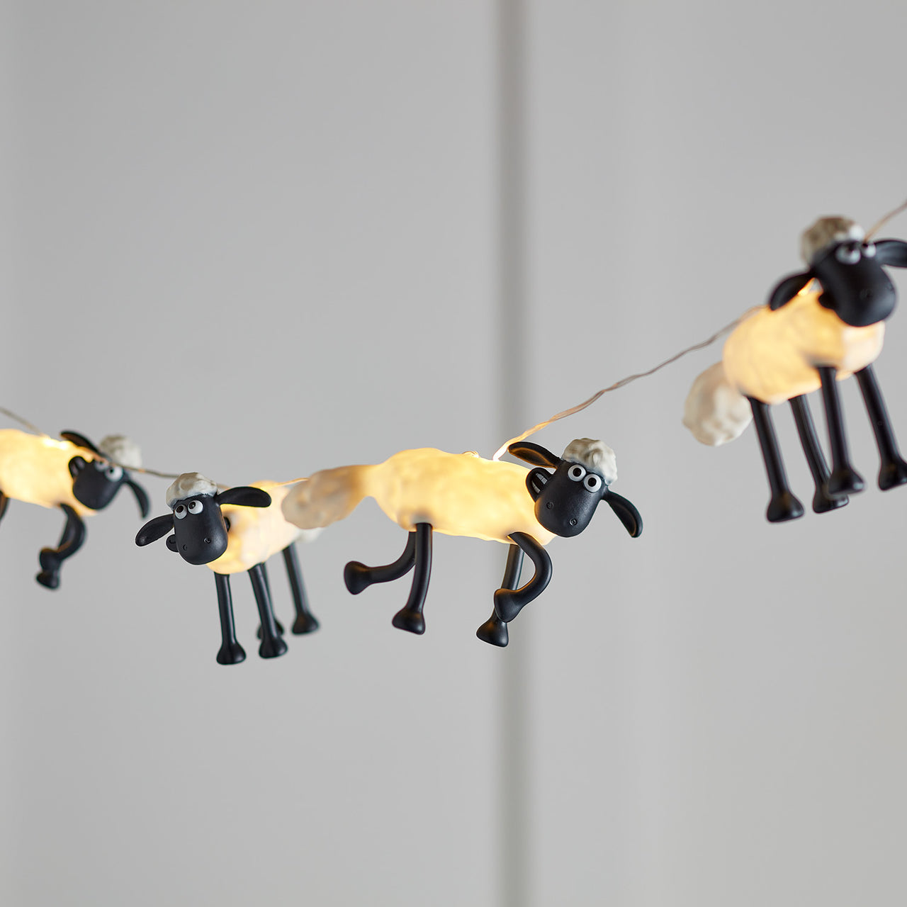 Shaun the Sheep™ 8er Lichterkette mit Fernbedienung