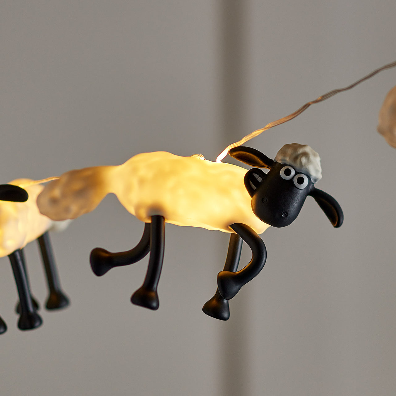 Shaun the Sheep™ 8er Lichterkette mit Fernbedienung