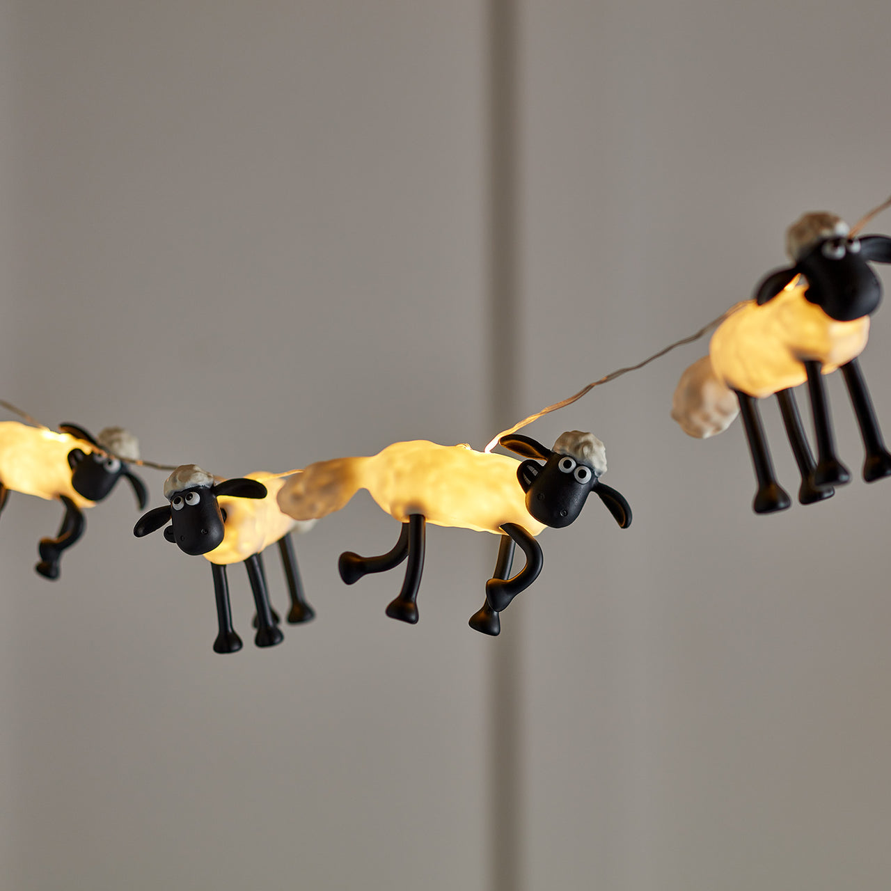 Shaun the Sheep™ 8er Lichterkette mit Fernbedienung