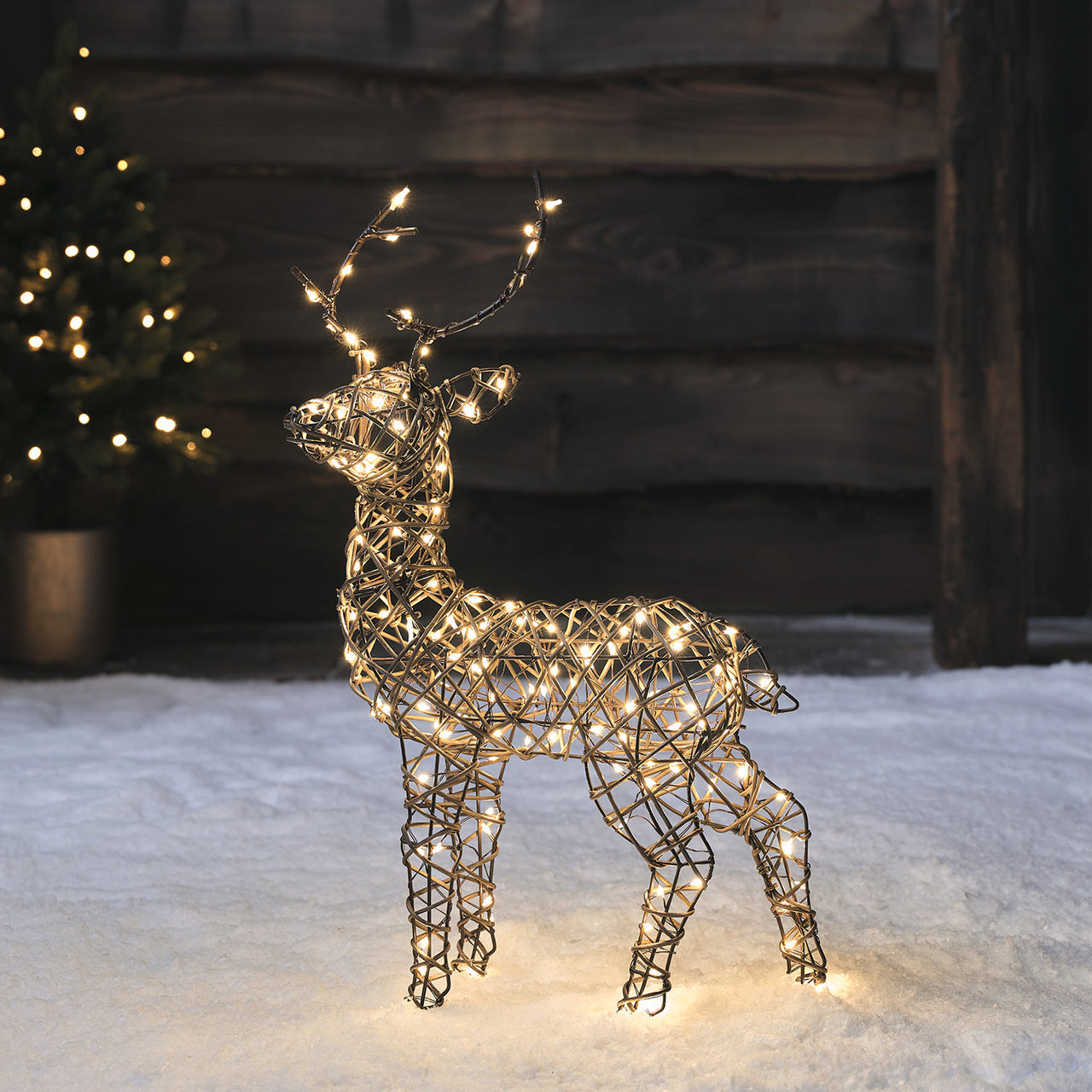 Mini LED-Rentier Hirsch Studley