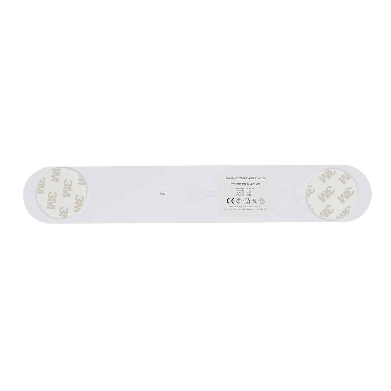 Warmweiße LED Schrankbeleuchtung Touch Leuchtleiste 28cm