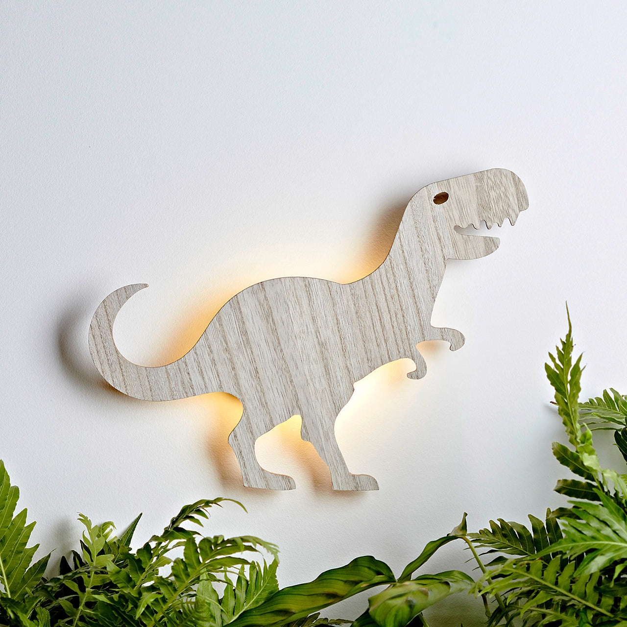2er Set Dinosaurier Wandlampen Kinderzimmer