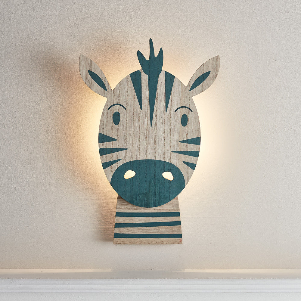 Zebra Wandlampe Kinderzimmer
