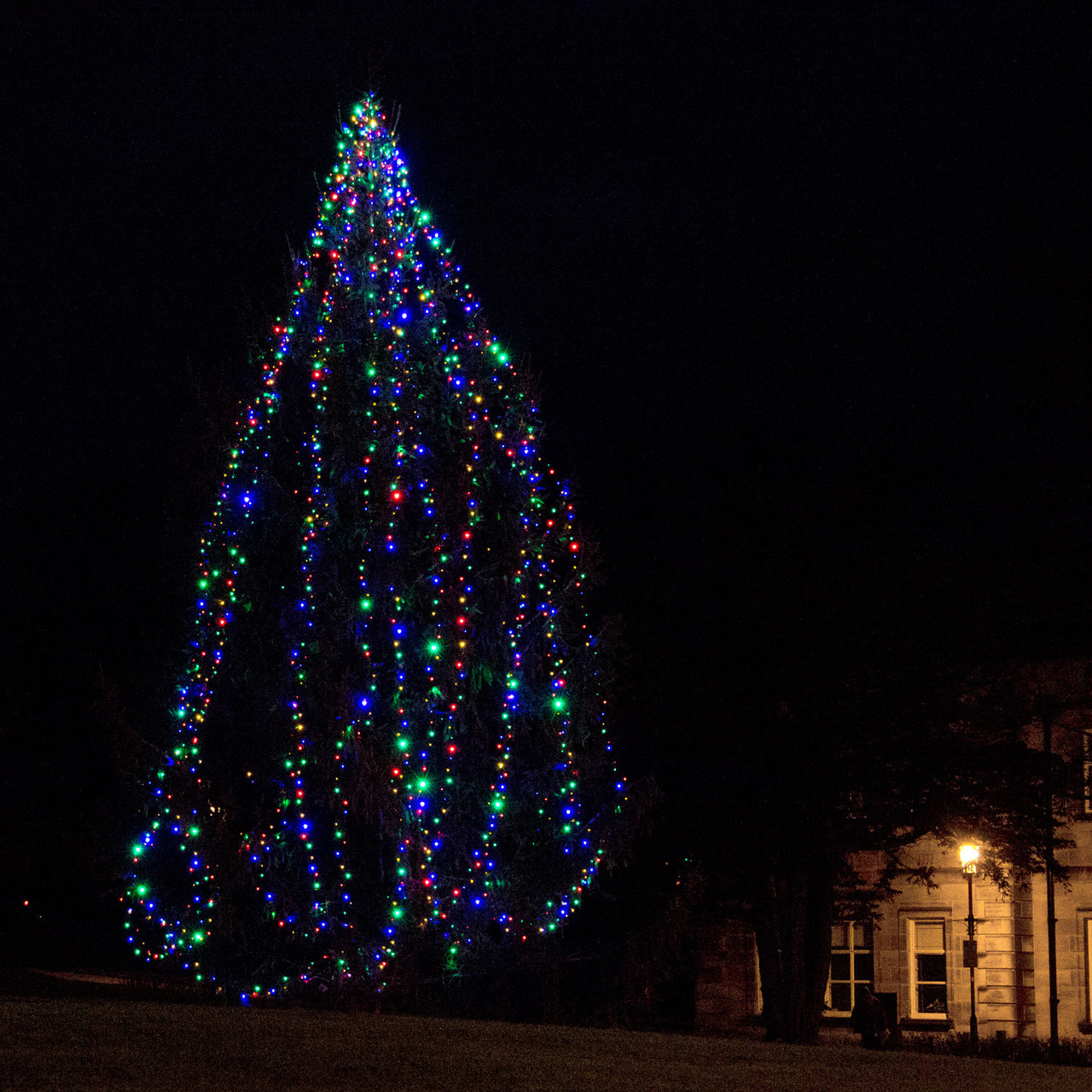100er LED Lichterkette bunt koppelbar 10m