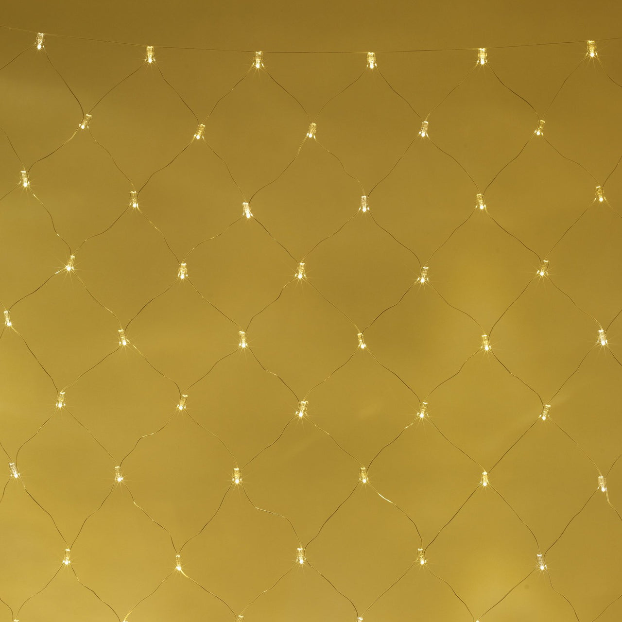 Core Connect 4m x 2m 280er LED Lichternetz warmweiß koppelbar transparentes Kabel