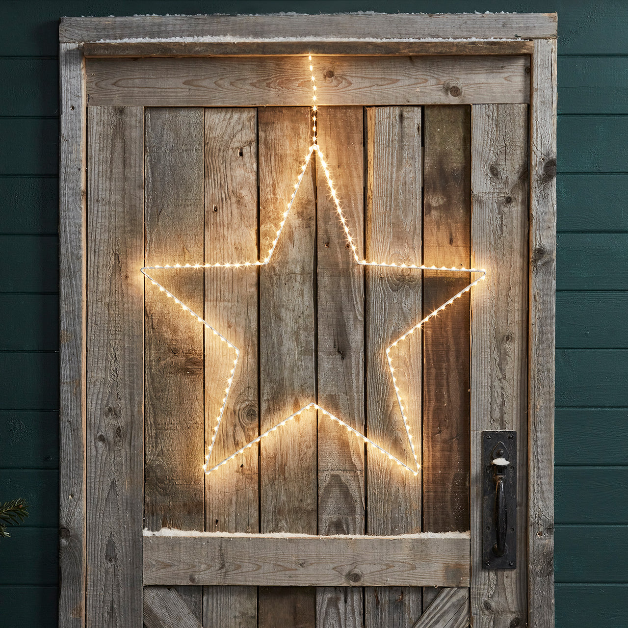 58cm LED Stern Weihnachtsbeleuchtung außen