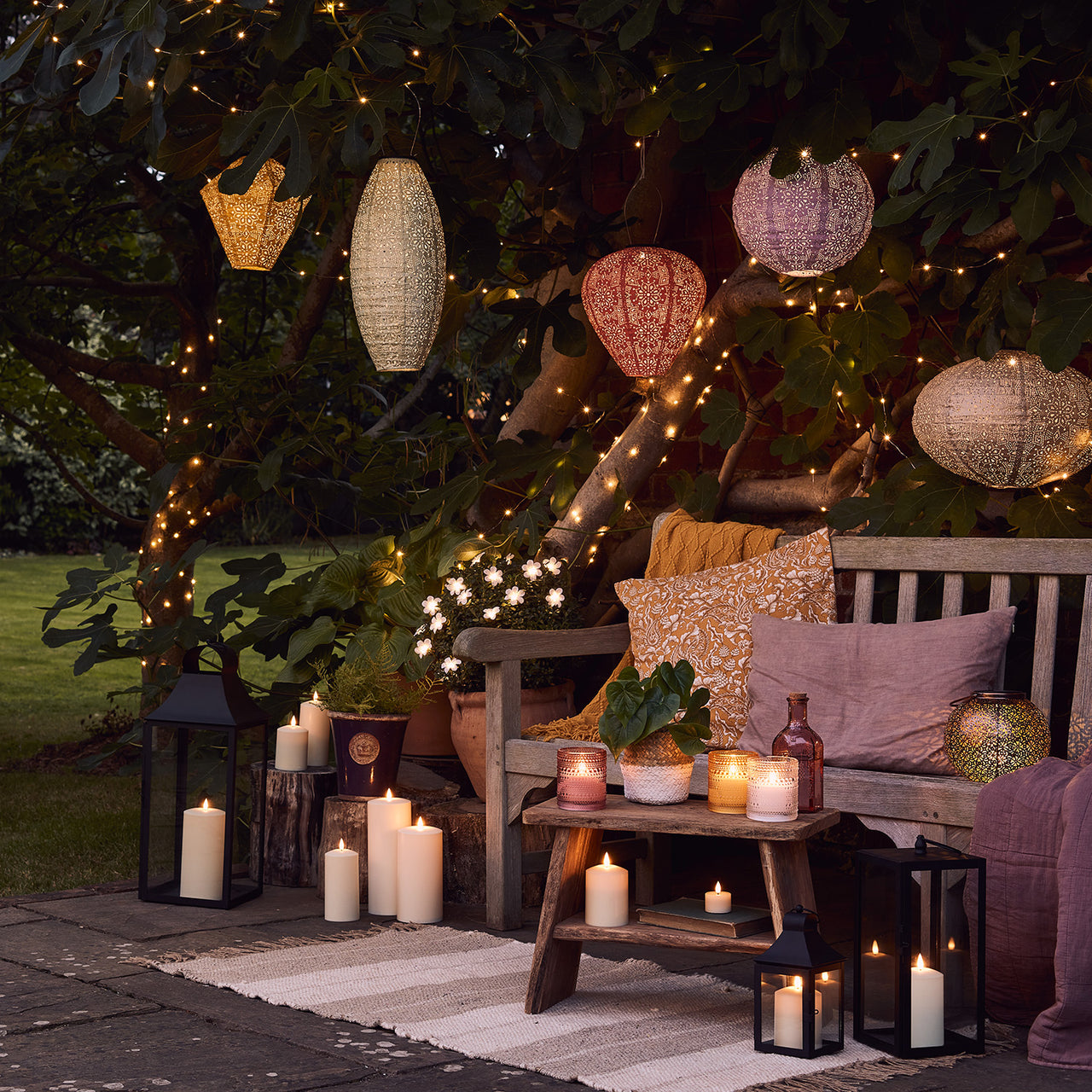 Tyvek Solar Lampion pink