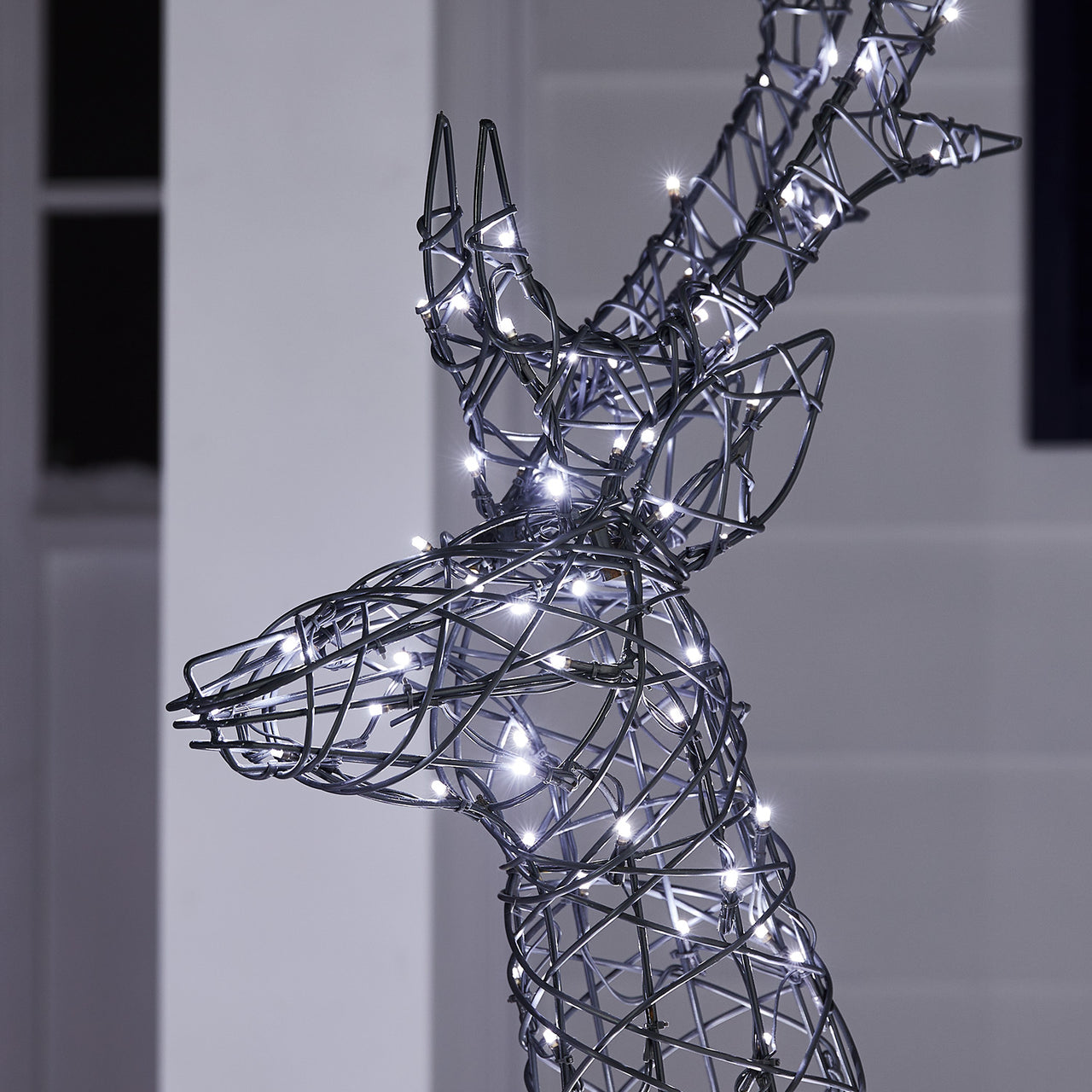 Springendes LED-Rentier Hirsch L Harlow